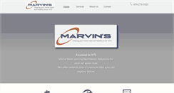 Desktop Screenshot of marvinsinc.com